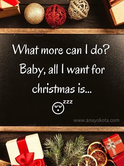 New mommies funny card for christmas