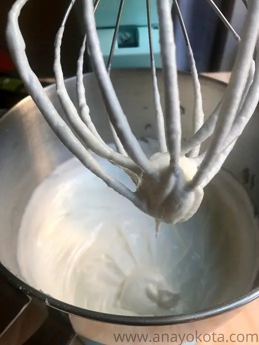 stand mixer whipping tallow for lotion
