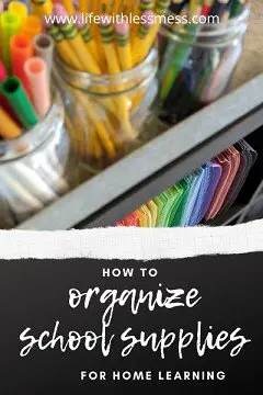 organizing in small spaces