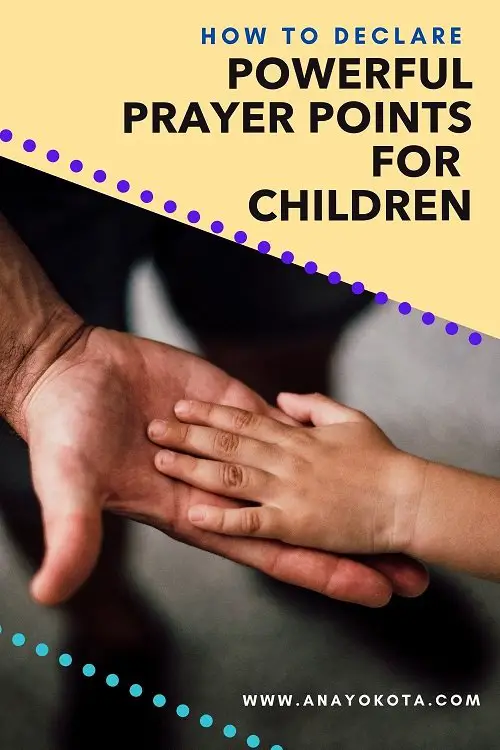 prayers for our children's protection