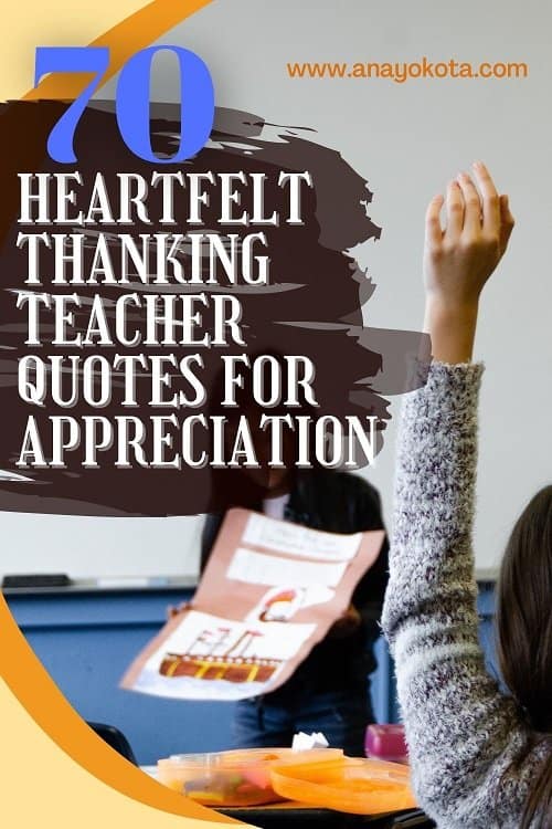 thank you quotes for teachers from parents