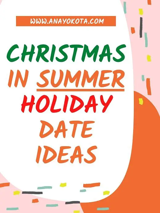 Christmas in July date night ideas