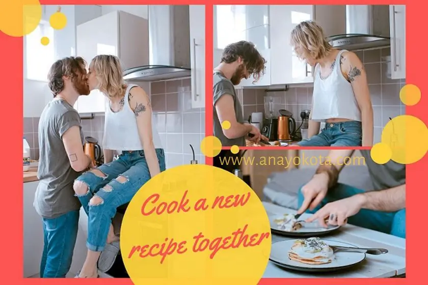 cook a new recipe together