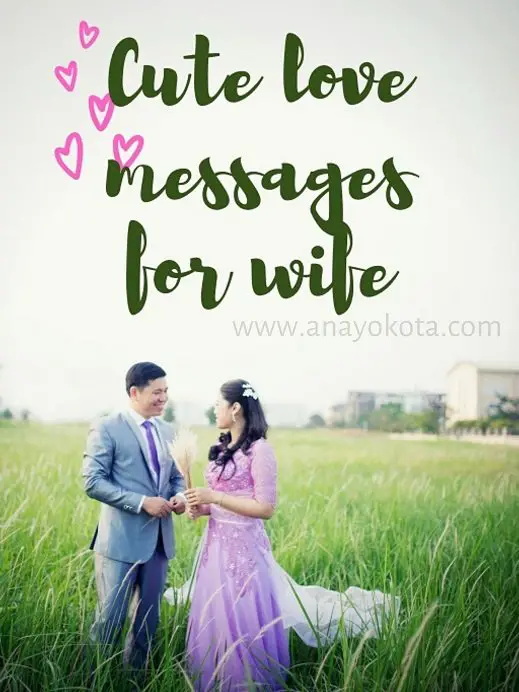 cute love messages for wife