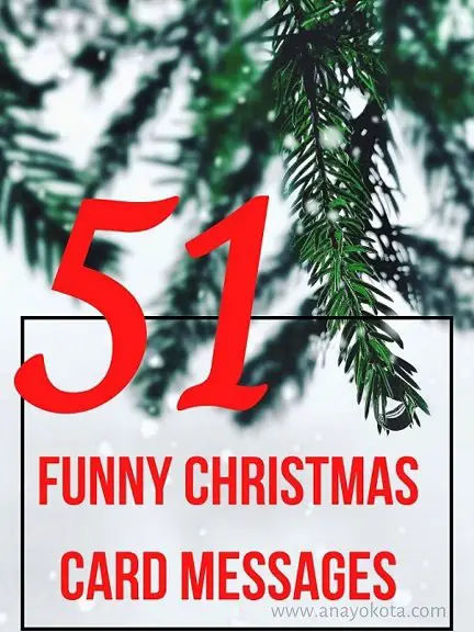 HOW TO WRITE 51 ABSOLUTELY FUNNY CHRISTMAS CARD MESSAGES | Ana Yokota