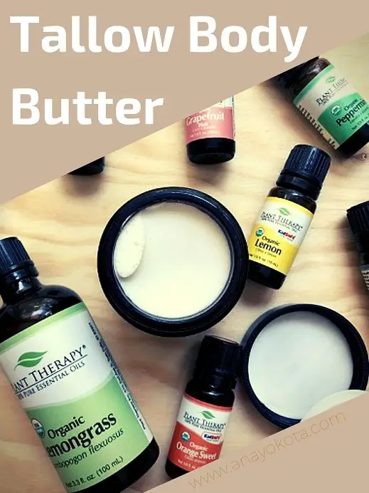 HOW TO MAKE LUXURIOUS TALLOW BODY BUTTER FUN AND EASY Ana Yokota