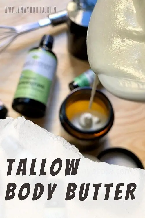 HOW TO MAKE LUXURIOUS TALLOW BODY BUTTER – FUN AND EASY