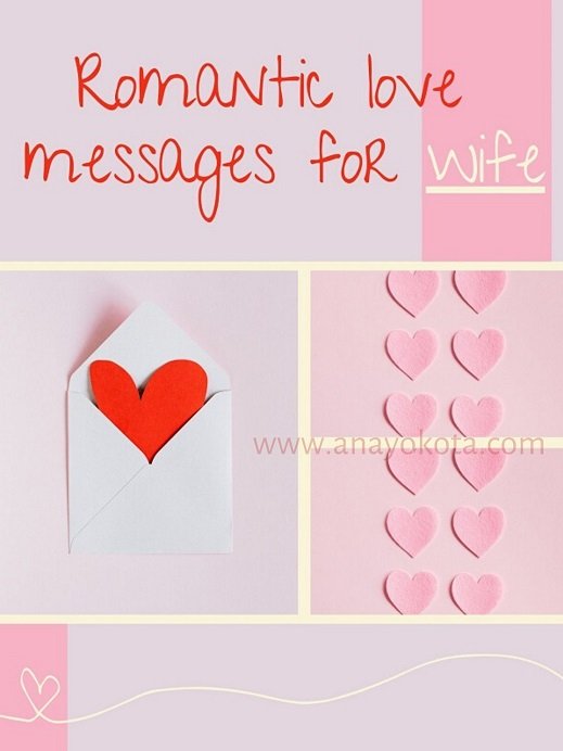 romantic love messages for wife