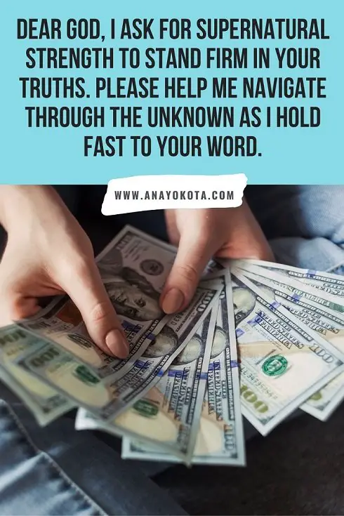 powerful prayer for financial breakthrough