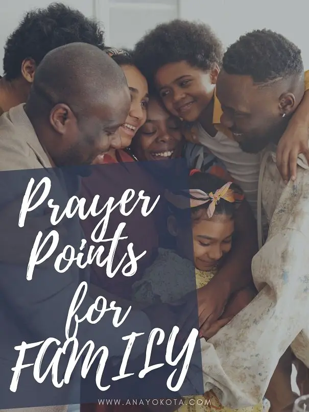 8 LOVING AND POWERFUL PRAYER POINTS FOR YOUR FAMILY | Ana Yokota