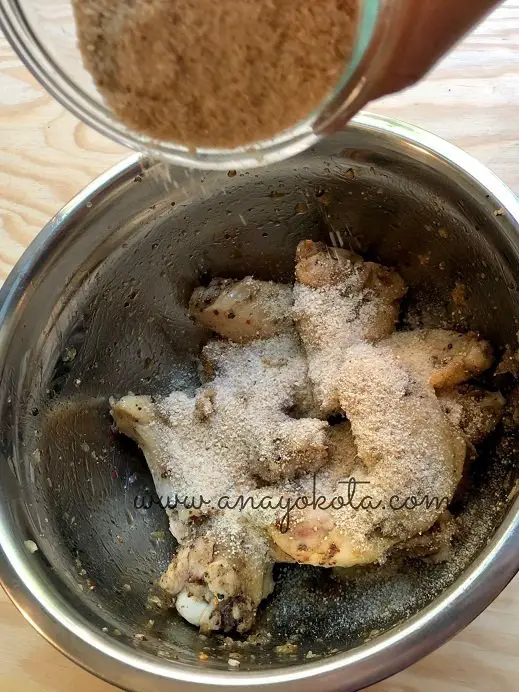 breadcrumbs in wings