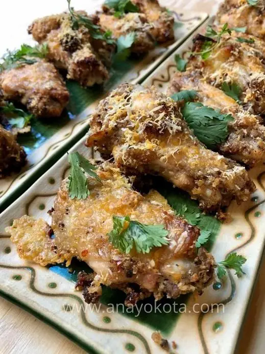 parmesan garlic chicken wings