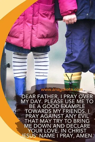 hand prayer for children