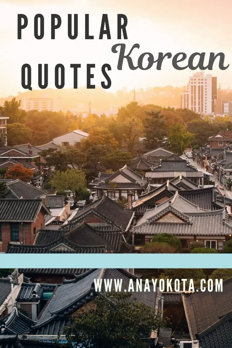 POPULAR KOREAN QUOTES THAT WILL HELP YOU LEARN HANGUL