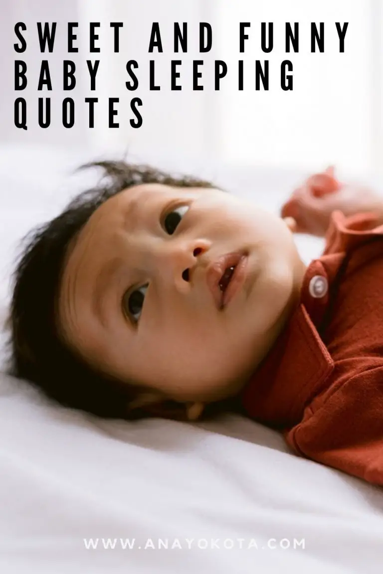 SWEET AND FUNNY BABY SLEEPING QUOTES