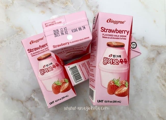 binggrae strawberry milk