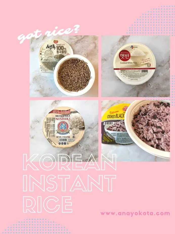 korean instant rice how to cook