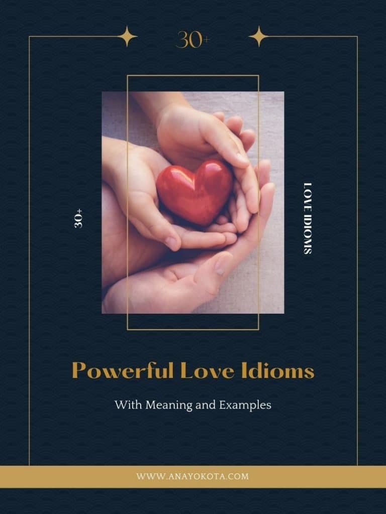 idioms for love