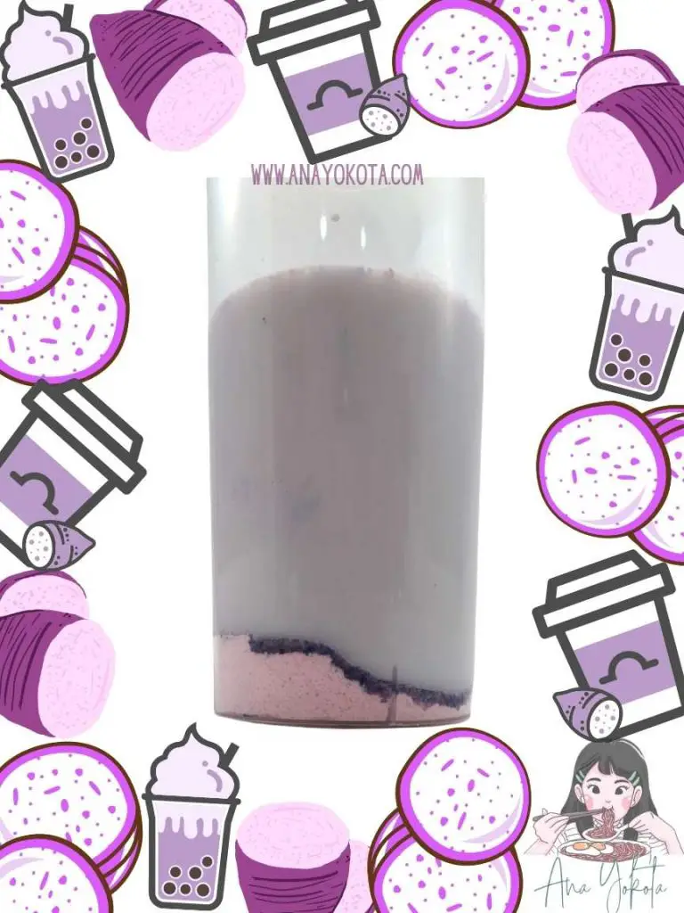 taro milk tea boba