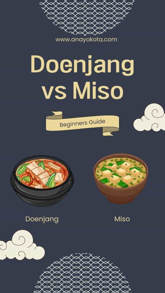 doenjang vs miso substitute