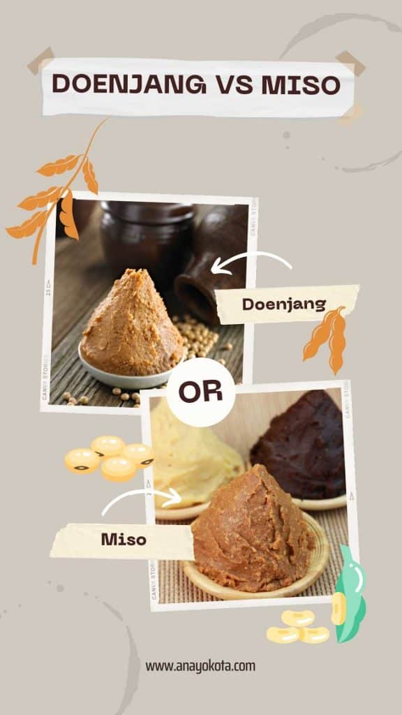 soybean paste vs miso