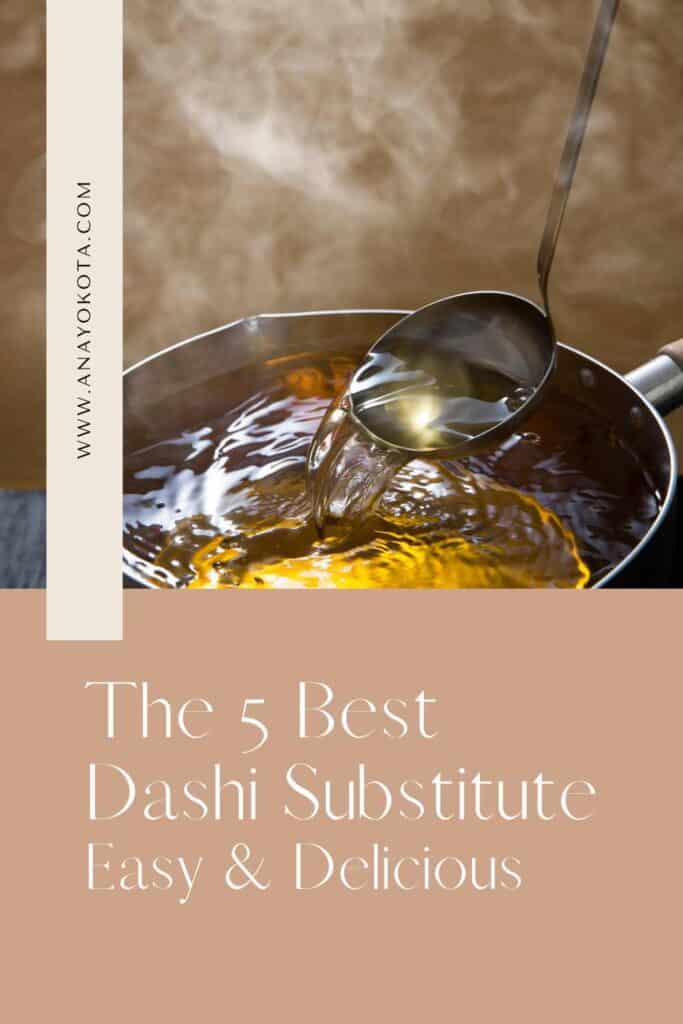 dashi granules substitute