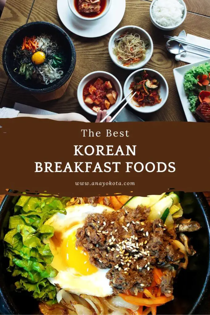 korean breakfast recipes easy