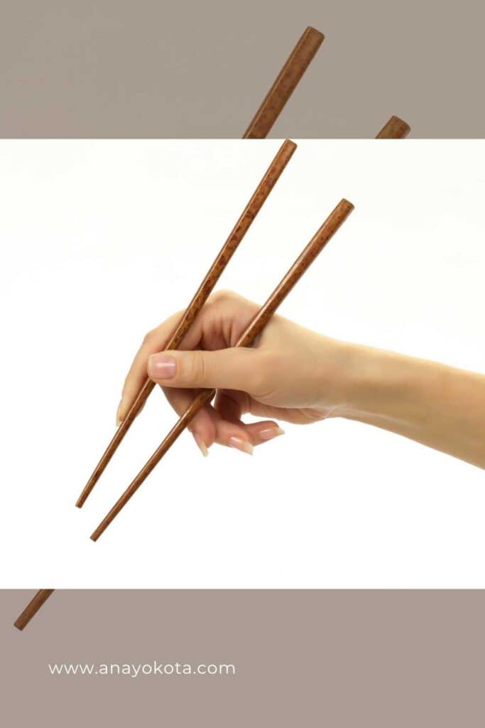 how to use Korean chopsticks using Japanese chopsticks