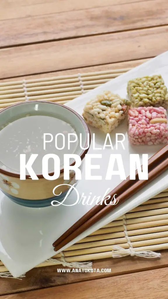 korean drinks alcoholic