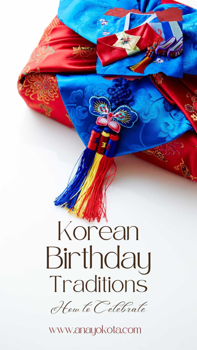 korean birthday traditions food