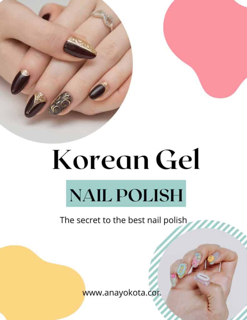 Korean gel nail polish