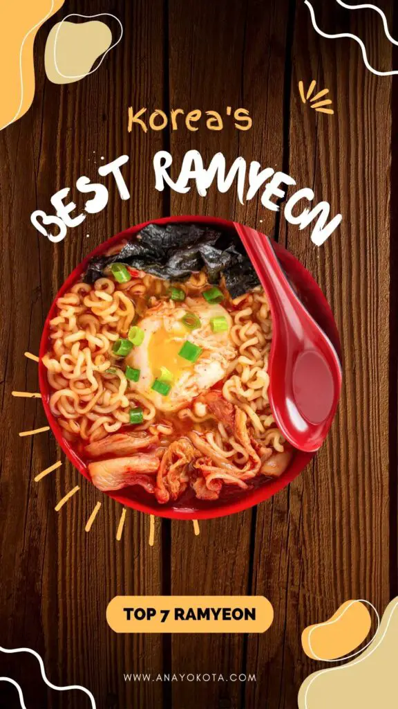 best korean ramyeon