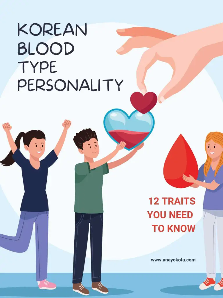 blood type a personality korean